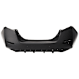 NILEAF18-89-0 Rear Primed Bumper Cover