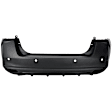 NIVERS20-89Q-0 Rear Primed Bumper Cover