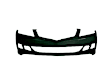 0012-87Q-0 Front Primed Bumper Cover
