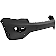 088B-87UQU Front, Upper Primed Bumper Cover CAPA Certified