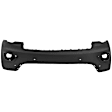088B-87UQU Front, Upper Primed Bumper Cover CAPA Certified