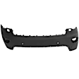 088F-87UQU Front, Upper Primed Bumper Cover CAPA Certified