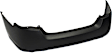 1633A-89Q-0 Rear Primed Bumper Cover CAPA Certified