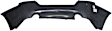 1633A-89Q-0 Rear Primed Bumper Cover CAPA Certified