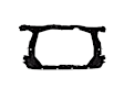 2012 Honda Odyssey - Radiator Support Assembly, 3.5L 6Cyl, CAPA Certified