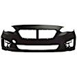 SUIMPR17-87-0 Front Primed Bumper Cover, White Glove Premium Unfolded Delivery