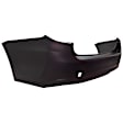 SUIMPR17-89-0 Sedan Rear Primed White Glove Delivery Bumper Cover