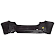 SUIMPR17-89-0 Sedan Rear Primed White Glove Delivery Bumper Cover