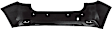 SUIMPR17-89Q-0 Rear Primed Bumper Cover 2.0L, 4Cyl, CAPA Certified