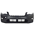 SUXVCR13-87-0 Front Primed Bumper Cover, White Glove Premium Unfolded Delivery