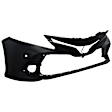 TOCAMR18-87Q-0 Front Primed Bumper Cover, White Glove Premium Unfolded Delivery, CAPA Certified