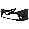 TOCAMR18-87Q-0 Front Primed Bumper Cover, White Glove Premium Unfolded Delivery, CAPA Certified