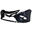 2018 Toyota Camry - Front Primed Bumper Cover, For Models Without TRD Package and Front View Camera, White Glove Delivery