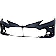 TOCAMR21D-87-0 Front Primed Bumper Cover