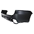 TOHIGH17-89UQ-0 Rear, Primed Upper Bumper Cover, White Glove Premium Unfolded Delivery, CAPA CERTIFIED