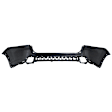 TOHIGH17-89UQ-0 Rear, Primed Upper Bumper Cover, White Glove Premium Unfolded Delivery, CAPA CERTIFIED
