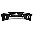 TOPRIU12BA-87Q-0 Front Primed Bumper Cover, White Glove Premium Unfolded Delivery, CAPA Certified