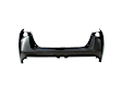 TOPRIU19A-89-0 Rear, Upper Primed Bumper Cover