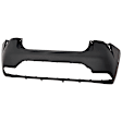 TOPRIU23-89-0 Rear Primed Bumper Cover