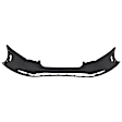 TOPRIU23-89-0 Rear Primed Bumper Cover