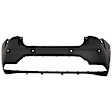 TOPRIU23A-89-0 Rear Primed Bumper Cover 2.0L, 4Cyl