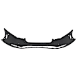 TOPRIU23A-89-0 Rear Primed Bumper Cover 2.0L, 4Cyl