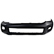 TOSEQU18A-87-0 Front Primed Bumper Cover, White Glove Premium Unfolded Delivery