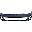 VWGTI18-87Q-0 Front Primed Bumper Cover, CAPA Certified