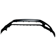 VWPASS16-87-0 Front Primed Bumper Cover, White Glove Premium Unfolded Delivery