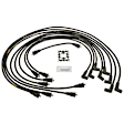 1967 Chevrolet Caprice - Spark Plug Wire, Routed Under Exhaust Manifold, 8.5mm High Performance Wire, Set of 8, Standard Blue Streak