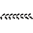 2001 Chevrolet Silverado 1500 HD - Spark Plug Wire, Square Coil, 8.5mm High Performance Wire, Set of 8, Standard Blue Streak