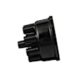 AL-131 Standard OE Replacement Distributor Cap - Black, Direct Fit, Sold individually
