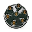 AL-132 Standard OE Replacement Distributor Cap - Black, Direct Fit, Sold individually