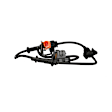ALS1015 Front, Passenger Side Standard OE Replacement ABS Speed Sensor Sold Individually