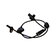 ALS1022 Front, Driver Side Standard OE Replacement ABS Speed Sensor Sold Individually