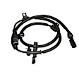 ALS120 Front, Passenger Side Standard OE Replacement ABS Speed Sensor RWD Sold individually