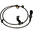 ALS1870 Rear, Passenger Side Standard OE Replacement ABS Speed Sensor FWD Sold Individually