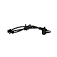ALS219 Front, Driver or Passenger Side Standard OE Replacement ABS Speed Sensor RWD Sold Individually