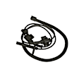 ALS2241 Front, Driver or Passenger Side Standard OE Replacement ABS Speed Sensor RWD Sold Individually
