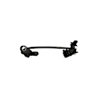 ALS2717 Rear, Driver or Passenger Side Standard OE Replacement ABS Speed Sensor Sold individually