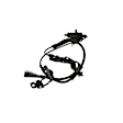 2006 Toyota Tundra - Front, Driver Side ABS Speed Sensor, Without Traction Control, Standard OE Replacement