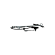 2005 Subaru Outback - Rear, Driver Side ABS Speed Sensor, Standard OE Replacement