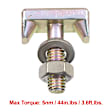 2012 Chevrolet Captiva Sport - Battery Terminal Bolt, For use with OE Cable, 5 per Package, Sold Individually, OE Replacement Series
