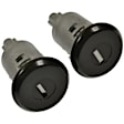 DL-5B Door Lock - Black, Direct Fit, Kit