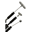 DLA1092 Front, Passenger Side Door Lock Actuator