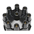 DR-427 Standard OE Replacement Distributor Cap - Black, Direct Fit, Sold Individually