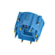 1975 GMC K25 - Distributor Cap, New, Blue
