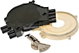 DR473T Standard OE Replacement Distributor Cap - Black, Direct Fit, Kit