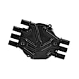 DR-475 Standard OE Replacement Distributor Cap - Black, Direct Fit, Sold individually