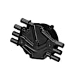 DR-475 Standard OE Replacement Distributor Cap - Black, Direct Fit, Sold individually